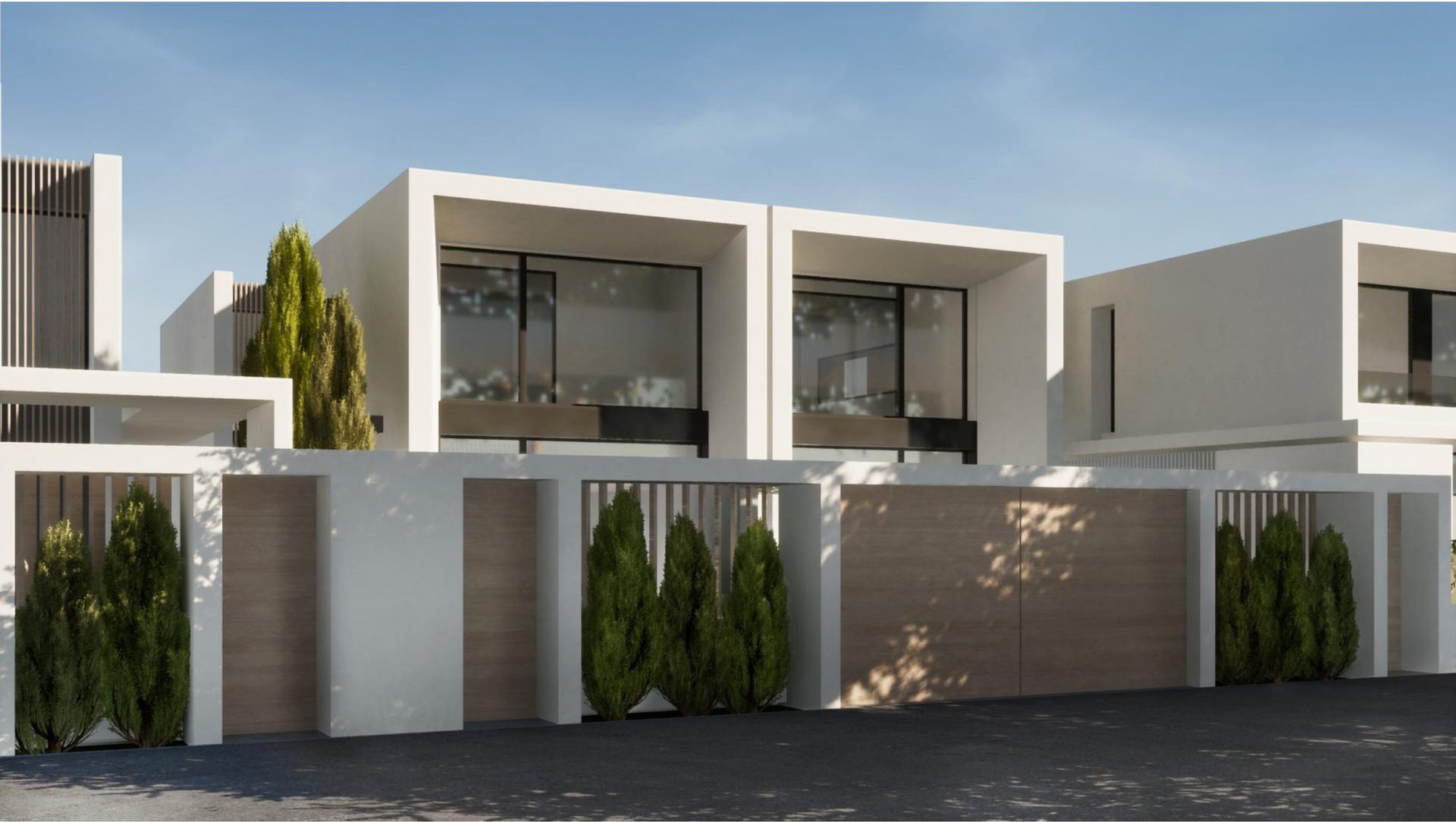 5 Star Villas — κύρια αρχιτεκτονική όψη