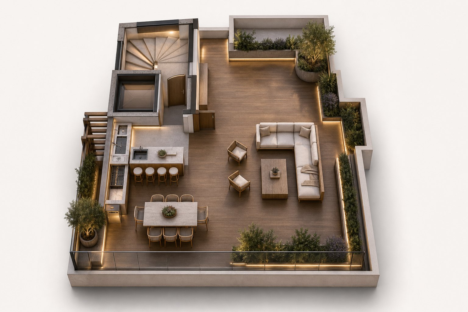 Roof garden